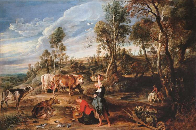Peter Paul Rubens The Farm at Laeken (mk25)